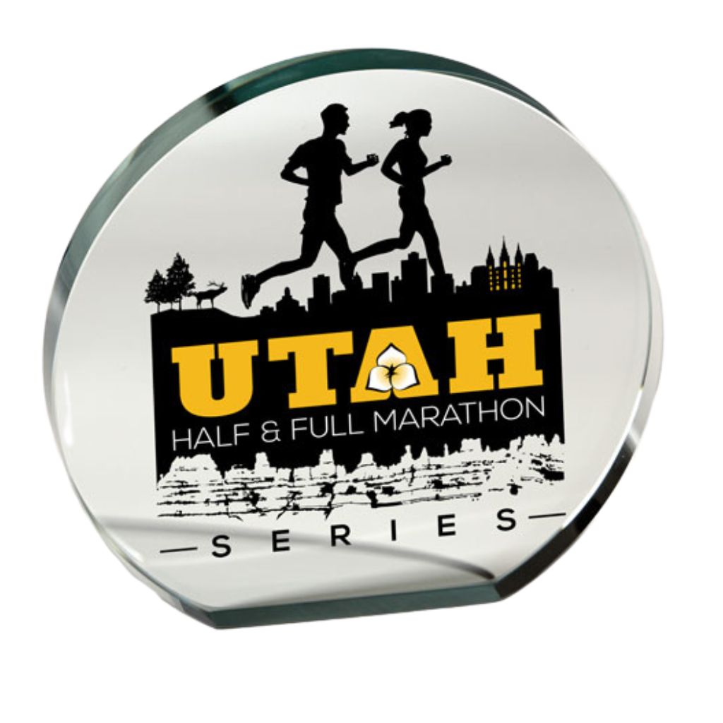 Placa de Cristal Redonda