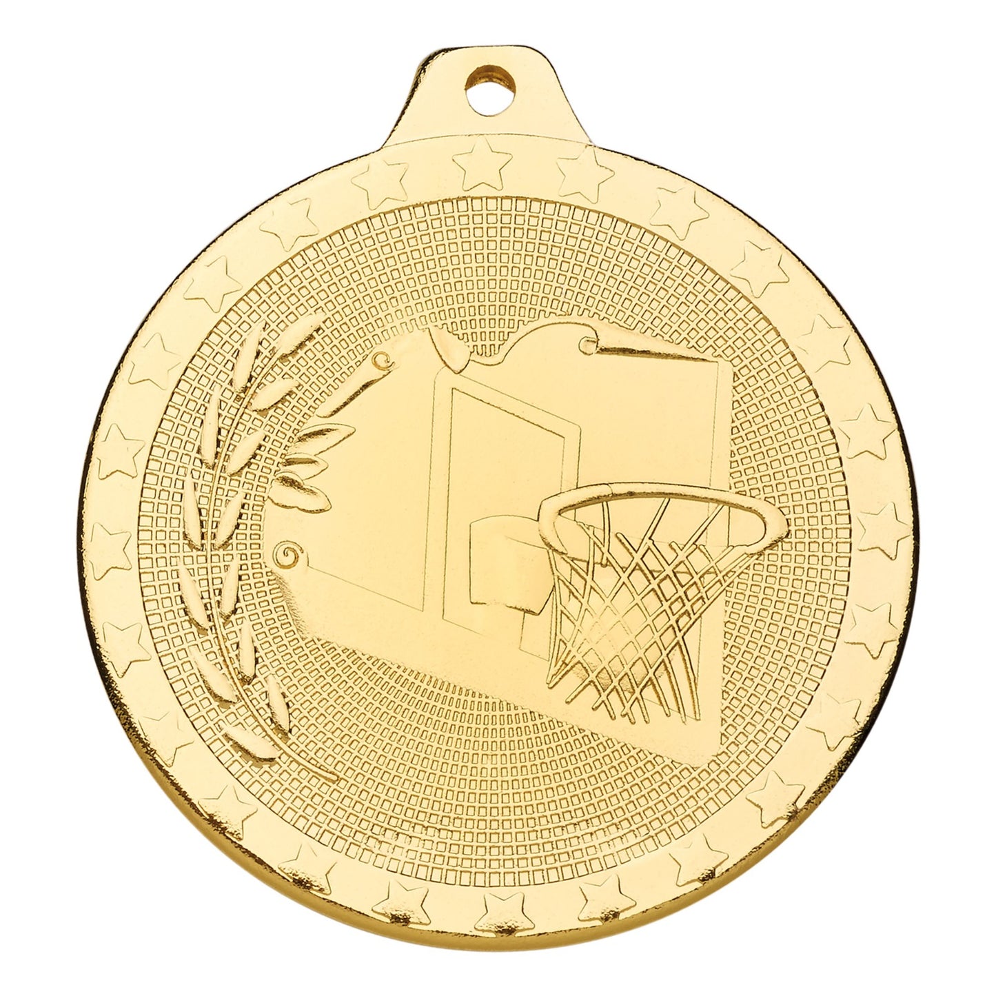 Medalla deportiva Básquet
