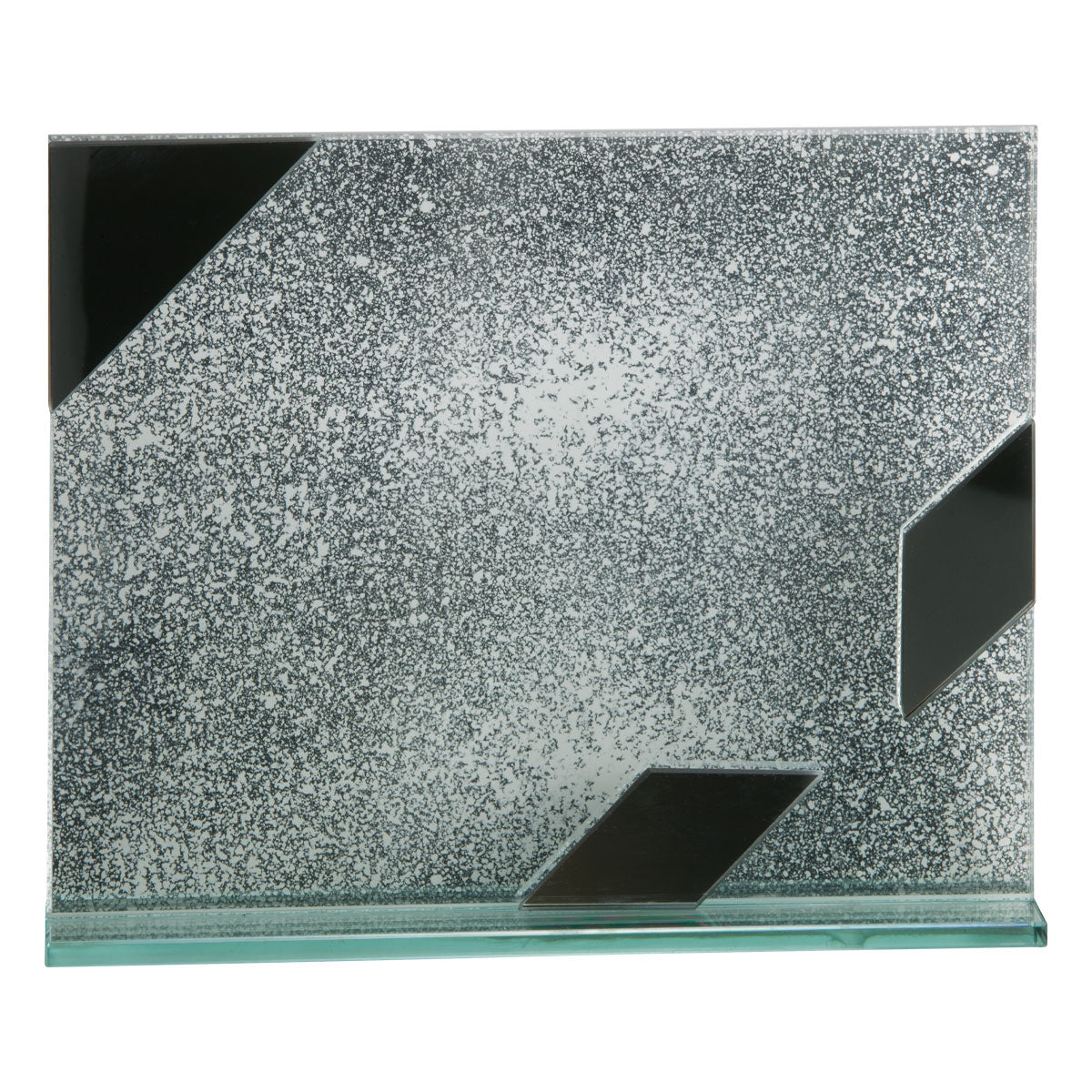 Placa de Aluminio con soporte Cristal