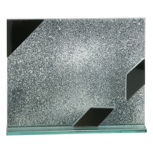 Placa de Aluminio con soporte Cristal