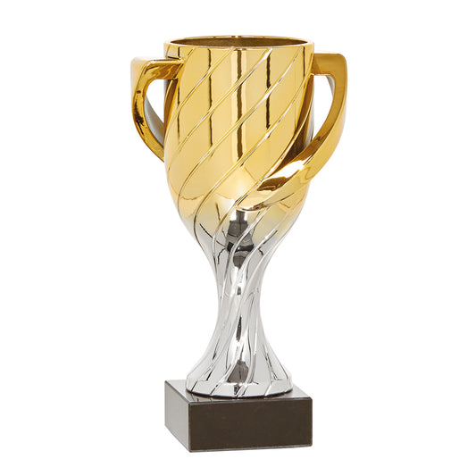 Copa deportiva oro y plata