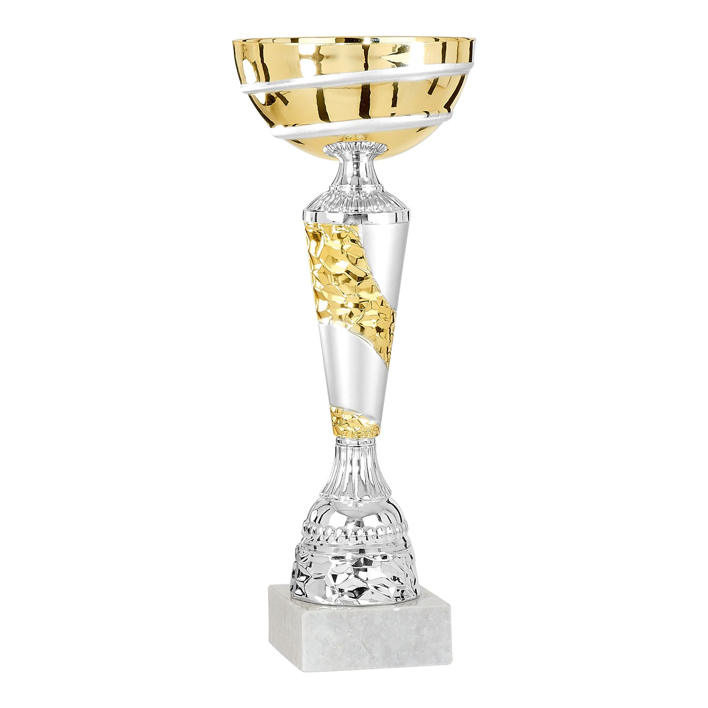 Copa deportiva Oro. plata y bronce