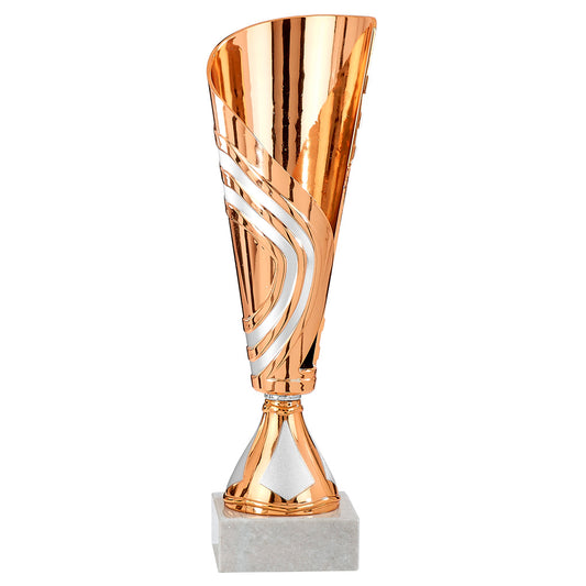 Copa deportiva Oro , Plata y bronce brillante