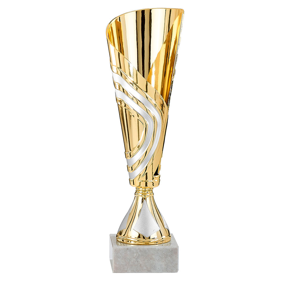 Copa deportiva Oro , Plata y bronce brillante
