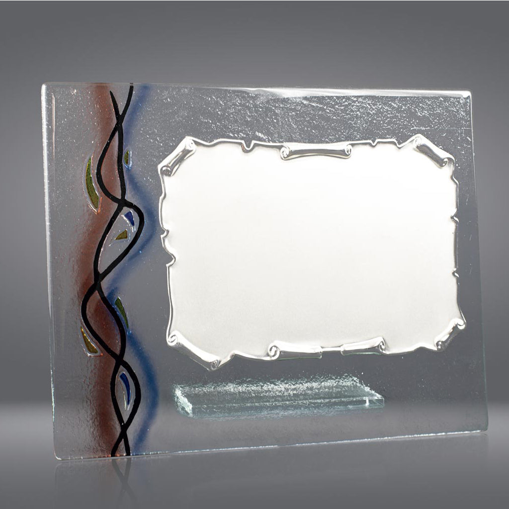 Placa Conmemorativa Cristal efecto vitro (Copia)