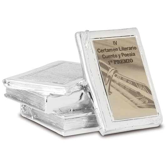 Placa de Cristal libro pequeño